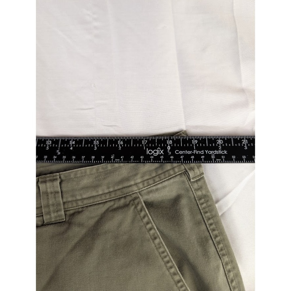 Vintage Columbia Cargo Shorts Men's Size 38 Olive Green Utility Out doors - Picture 3 of 6